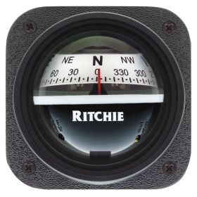 Ritchie V-527 Kayak Compass Bulkhead Mount - White Dial