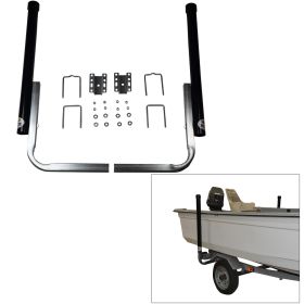 Smith 40" Pvc Post Guide On Black